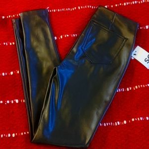 Faux Leather Leggings
